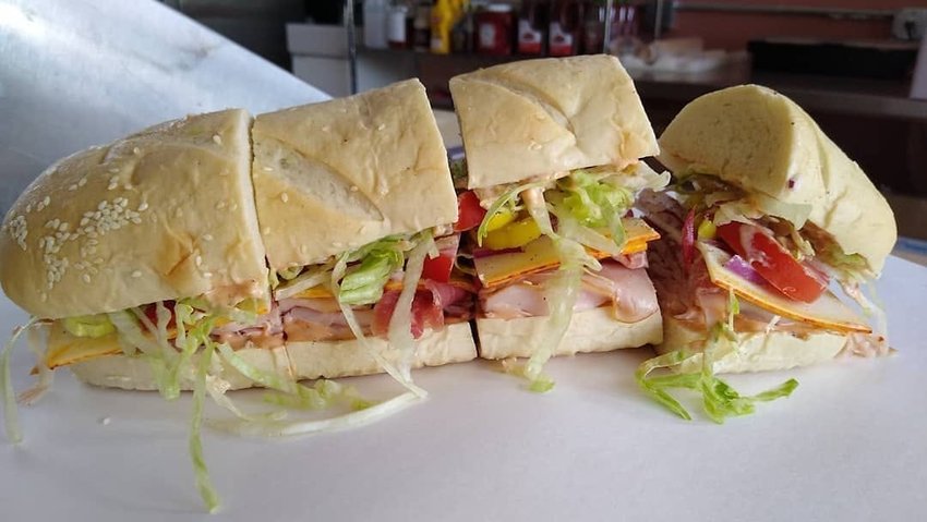 A sub from Babe's Corner
